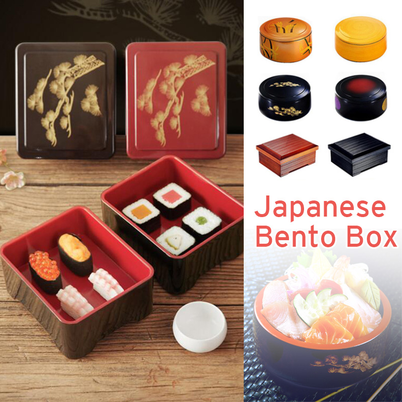 Healthy Snacks Food - Estilo japonês caixas bento resina caixa