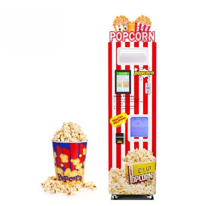 Popcorn - Máquina de Pipoca Automática Personalizada Nova