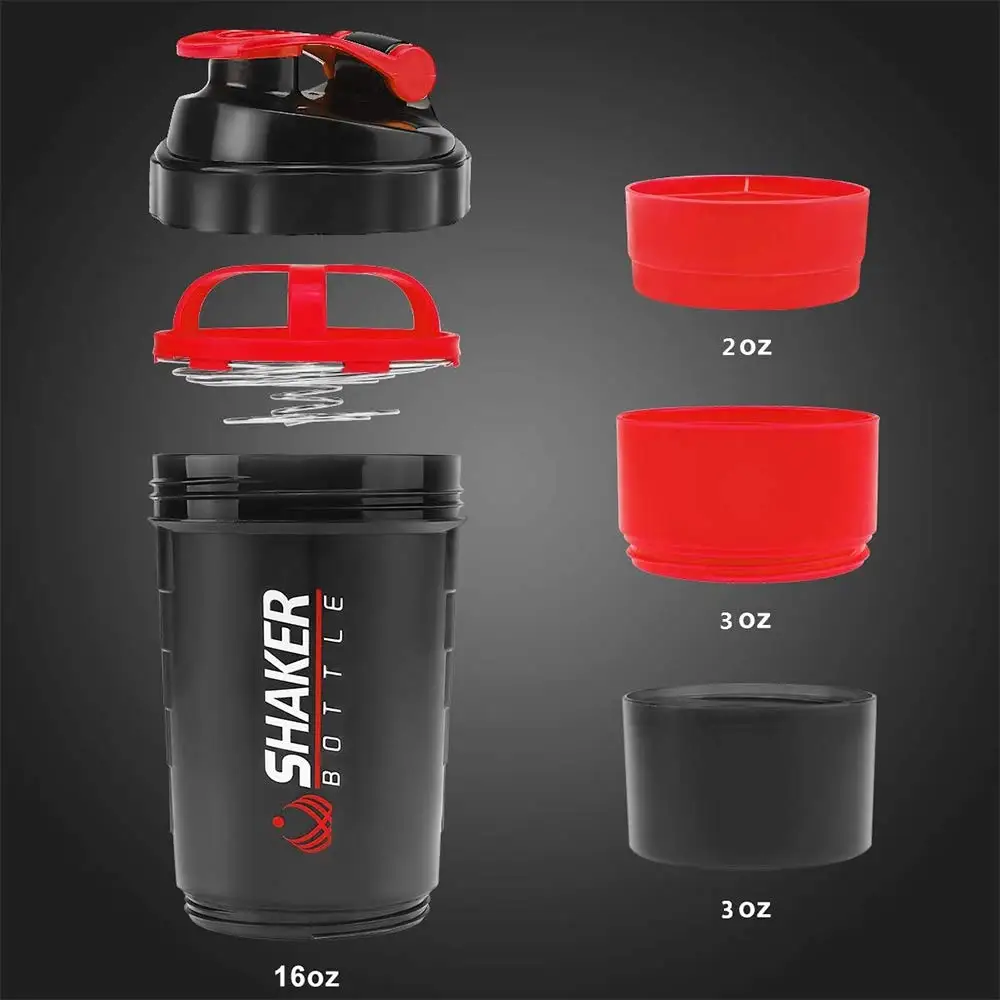Protein Bar - Garrafa de proteína em camadas de