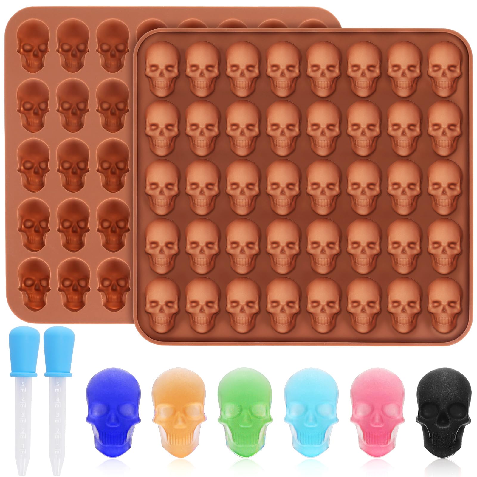 Gummy Candy - Conjunto de 1-2 Formas de Silicone