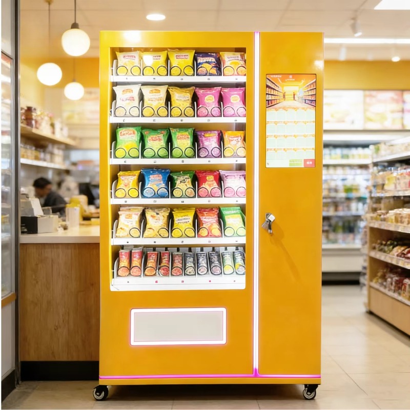 Food Snacks Drinks - Máquina Automática de Venda de Snacks,
