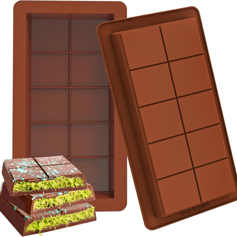 Chocolate Snack - Moldes para barras de chocolate Barras