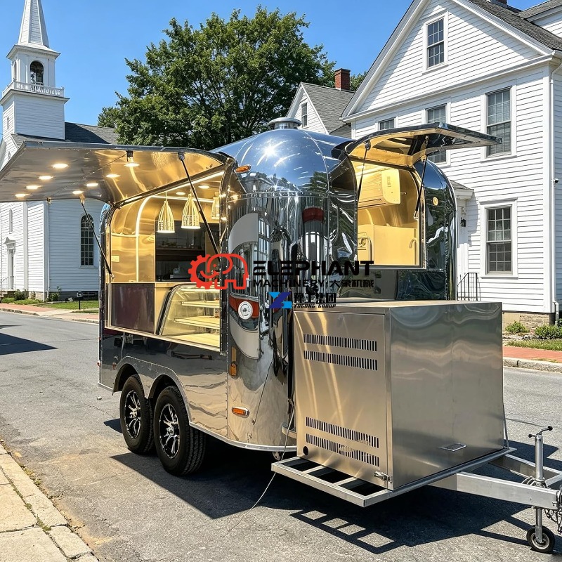 Food Snacks Catering - Trailer de Comida para Pizza, Trailer