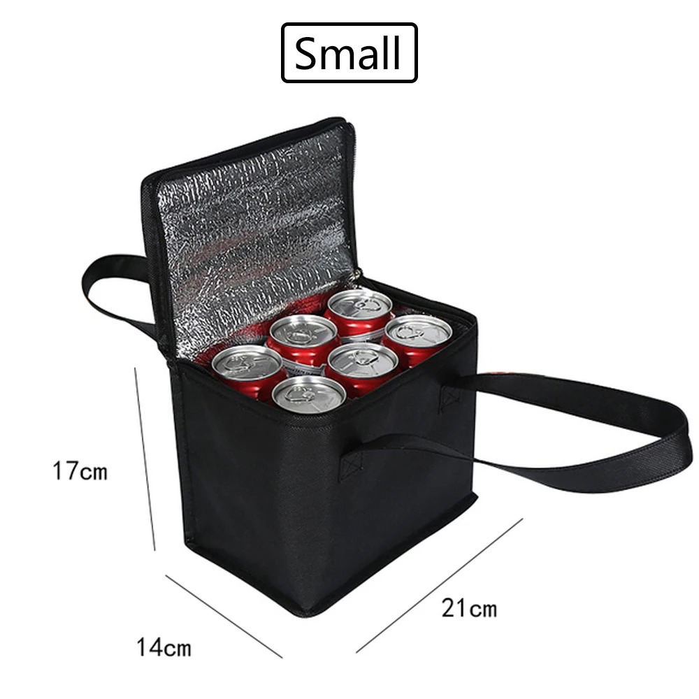 Food Snacks Delivery - Bolsa Térmica Portátil para Almoço, Sacola