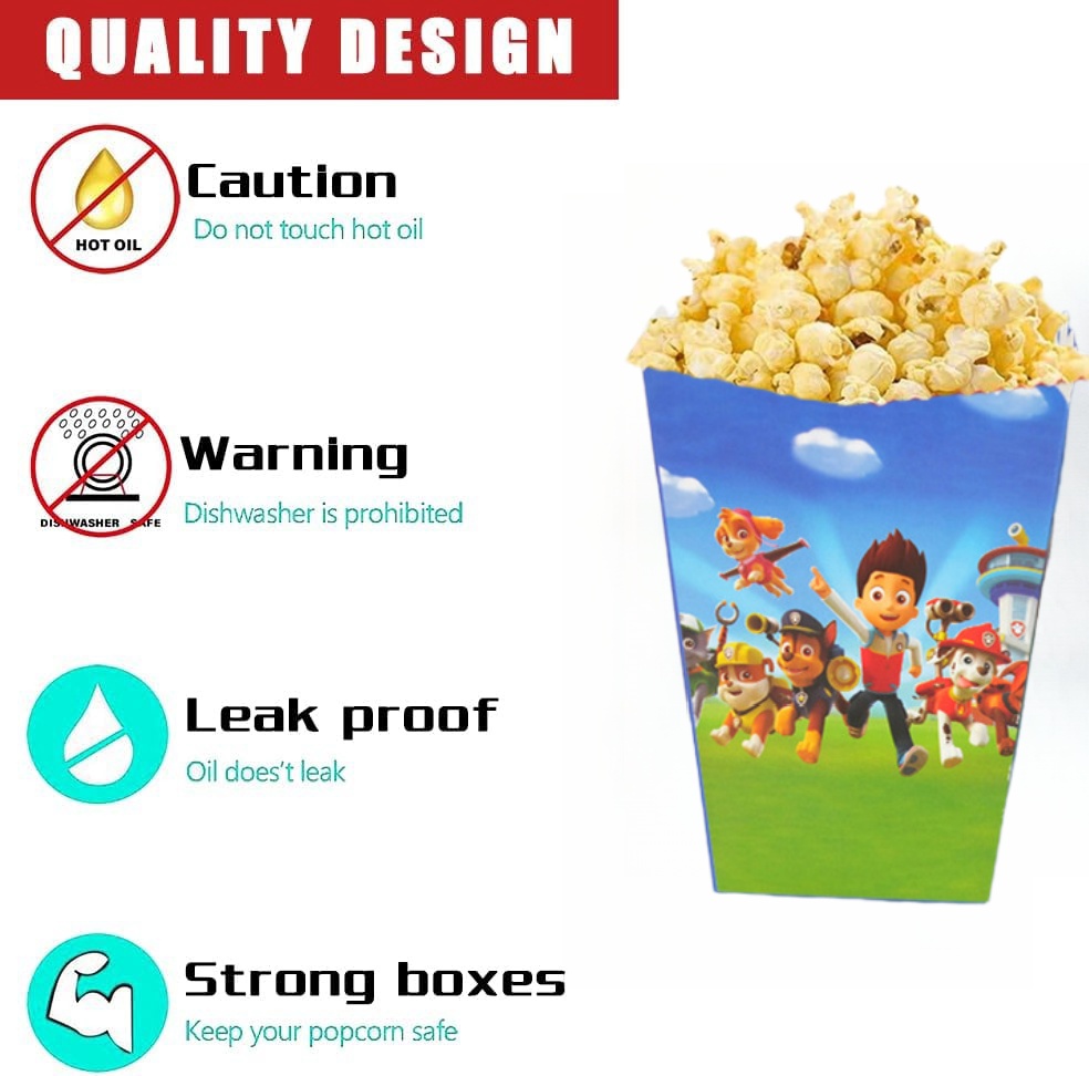 Caixa de Pipoca Skye Paw Patro - Popcorn avaliação e preço