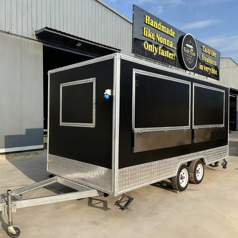 Trailer de Alimentação Móvel,  - Food Snacks Catering avaliação e preço