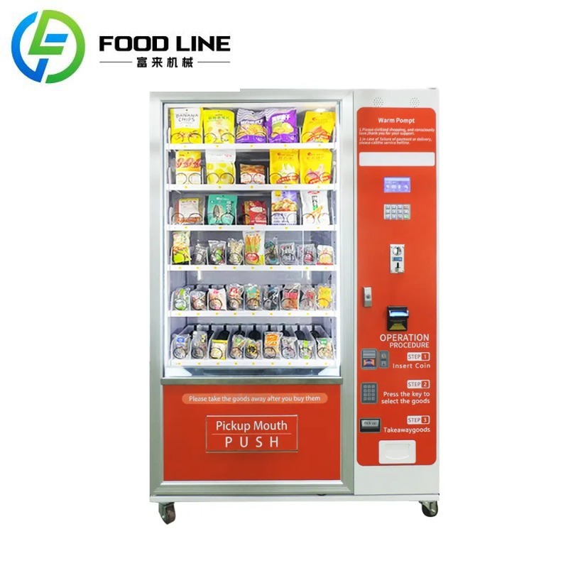 Máquina de Venda Automática Pe - Food Snacks Drinks avaliação e preço