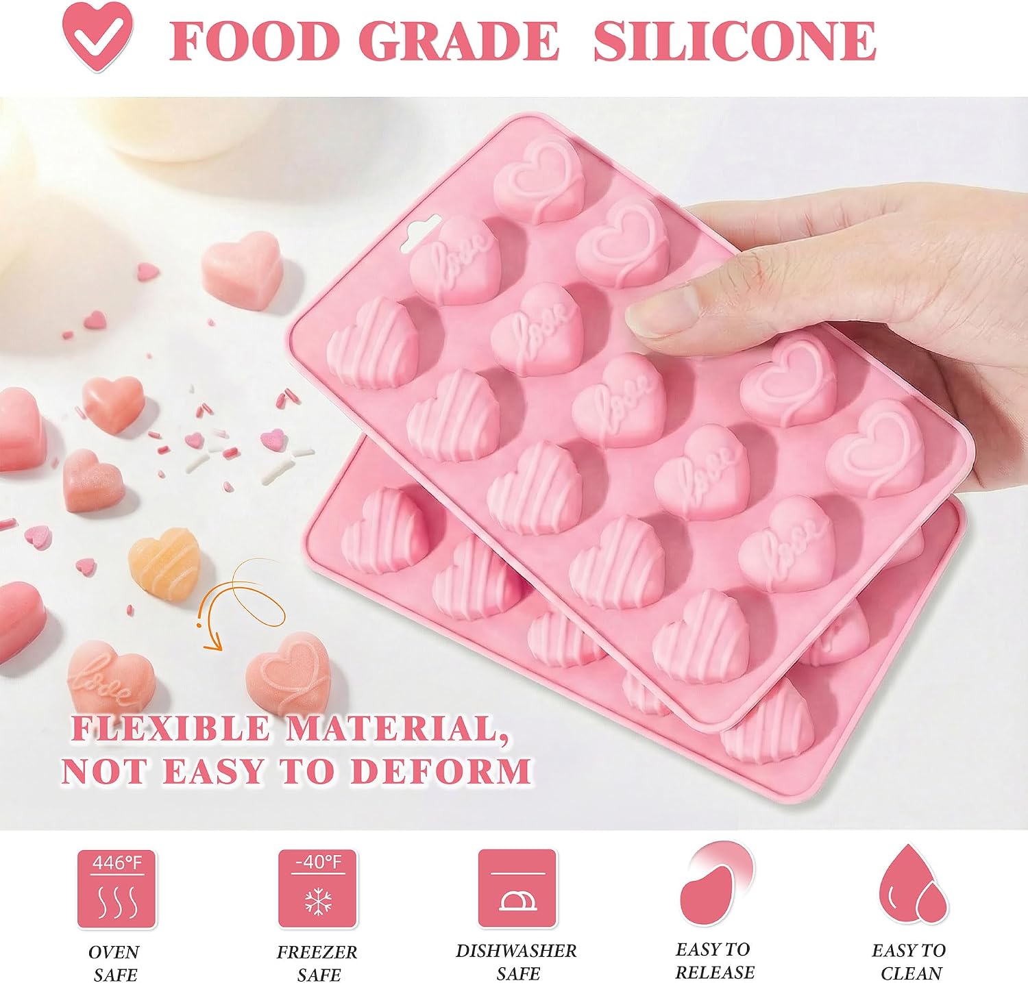 Moldes de Silicone em Forma de - Gummy Candy avaliação e preço
