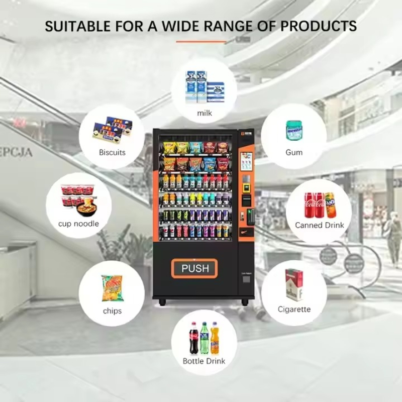 Máquina de Venda Automática In - Food Snacks Drinks avaliação e preço