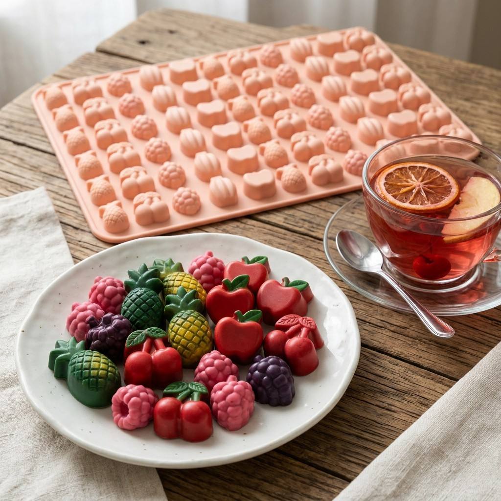 Formas de Silicone para Gomas  - Gummy Candy avaliação e preço
