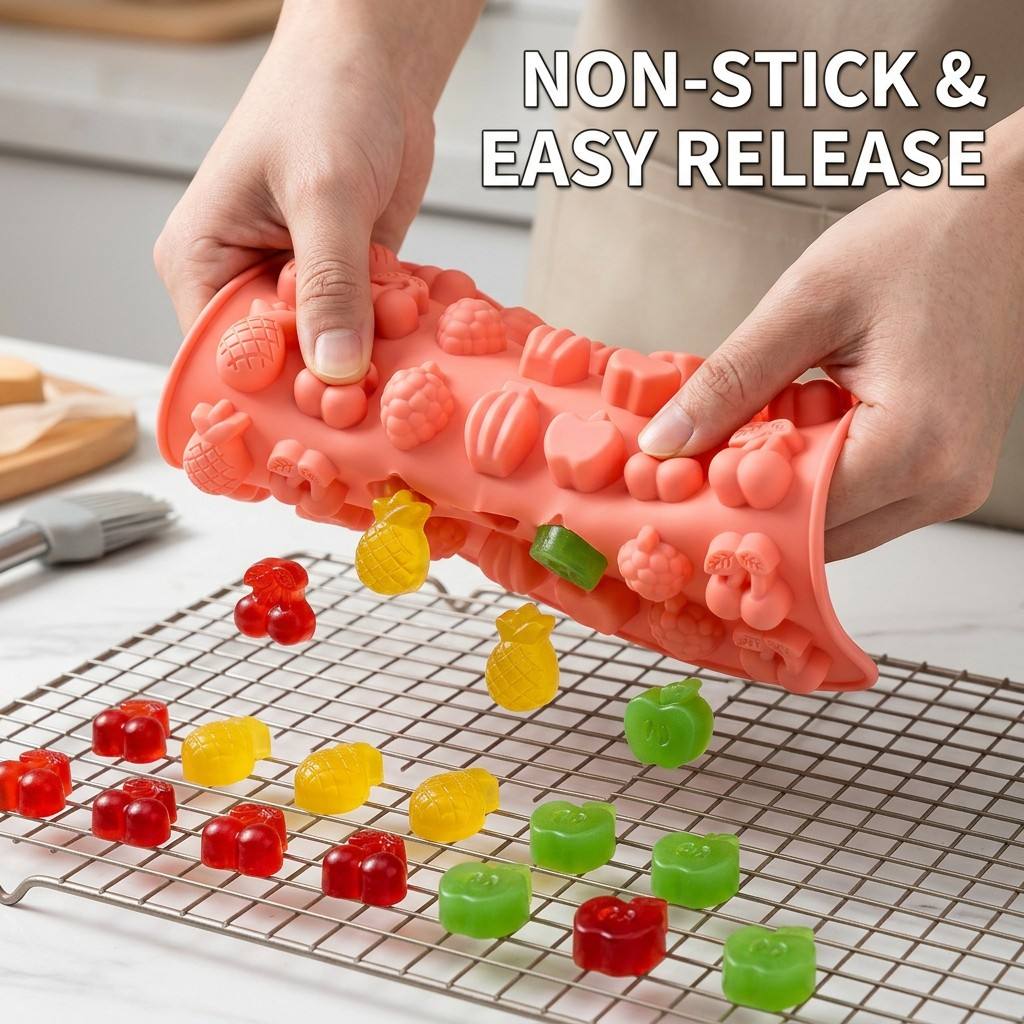 Formas de Silicone para Gomas  - Gummy Candy avaliação e preço