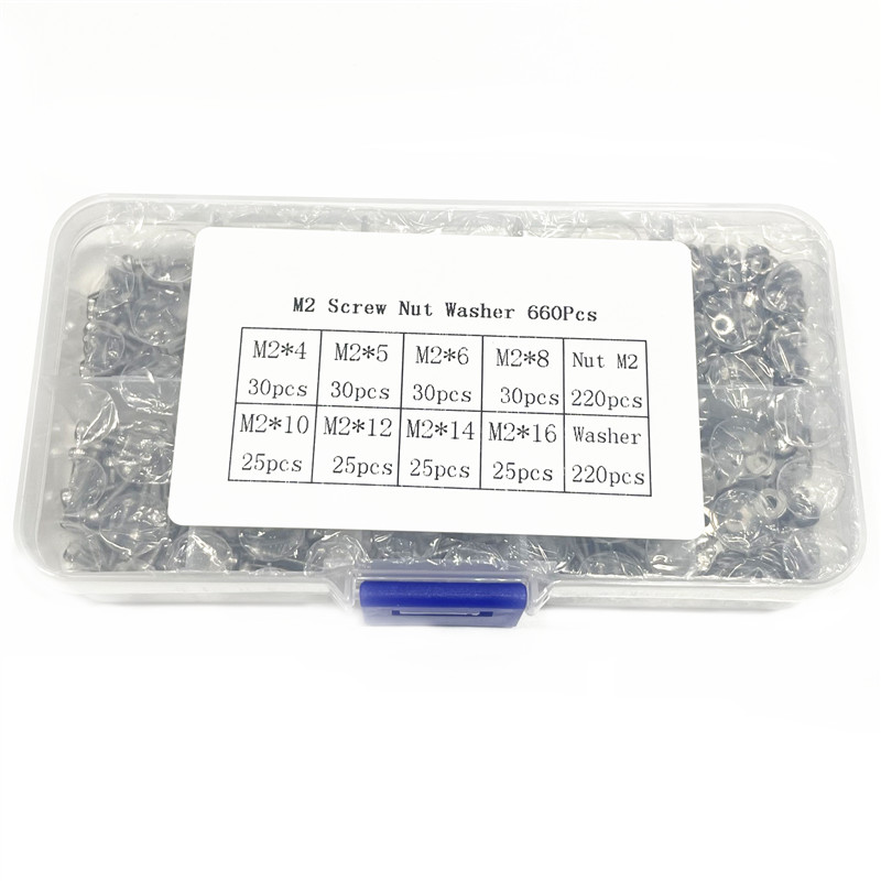 1 caixa/660 peças m2 * 4 5 6 8 - Nuts Mix avaliação e preço