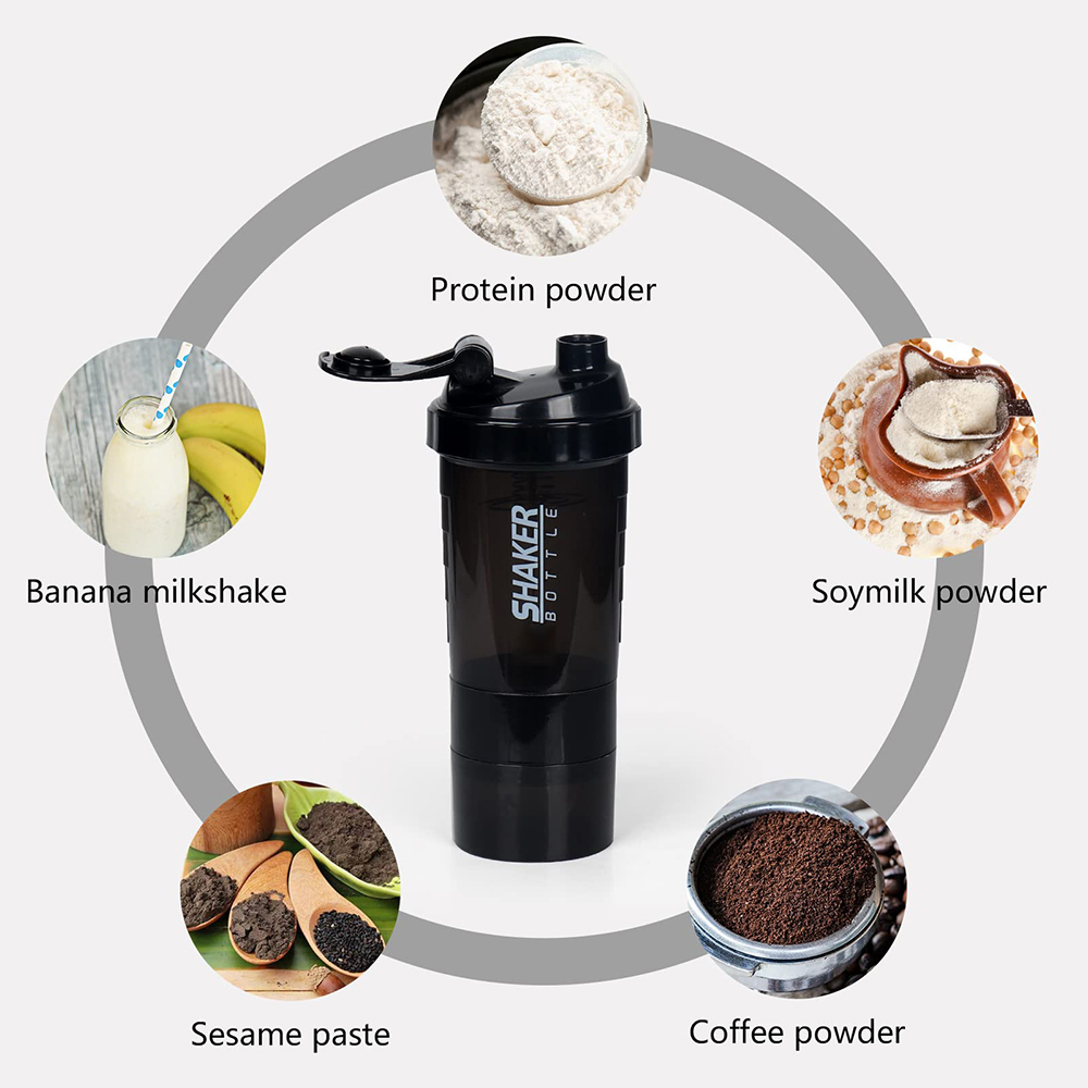 Garrafa De Proteína De 3 Camad - Protein Bar avaliação e preço