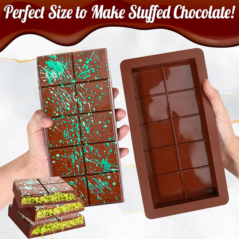 Moldes para barras de chocolat - Chocolate Snack avaliação e preço