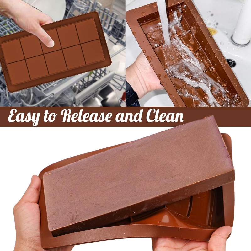 Moldes para barras de chocolat - Chocolate Snack avaliação e preço