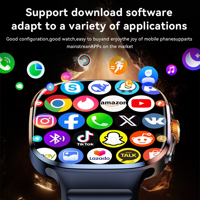 M99 relógio inteligente androi - Seaweed Snack avaliação e preço