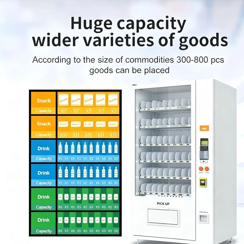 Máquina de Venda Automática de - Food Snacks Drinks avaliação e preço