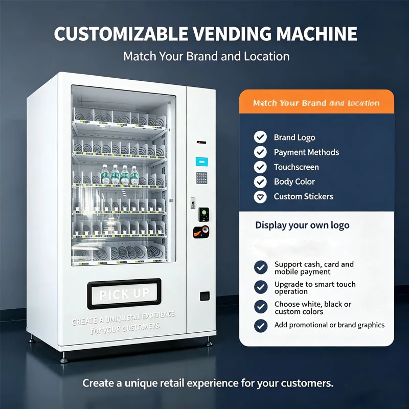Máquina de Venda Automática de - Food Snacks Drinks avaliação e preço